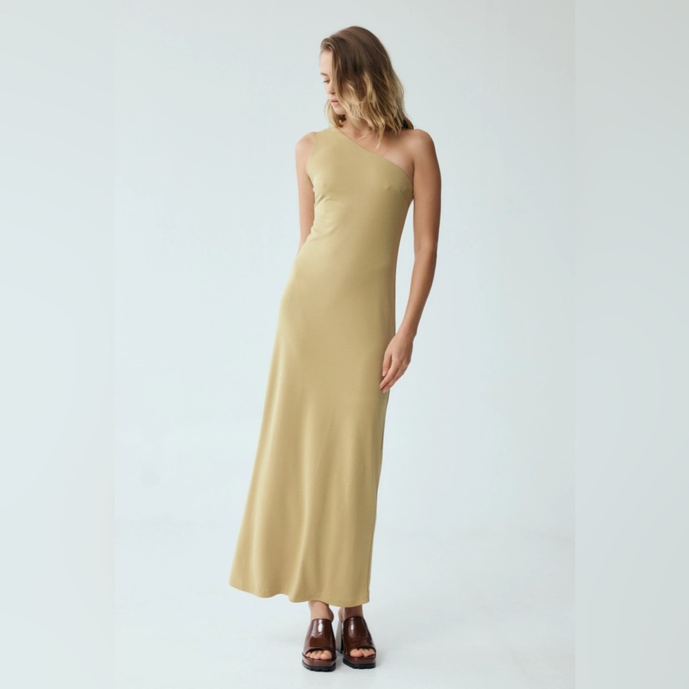 NWT Third Form One Shoulder Maxi Dress